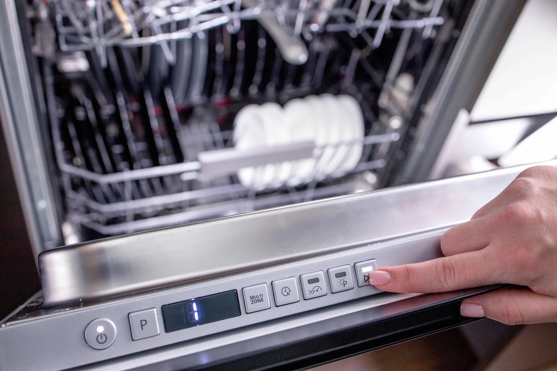 Dishwasher soft water